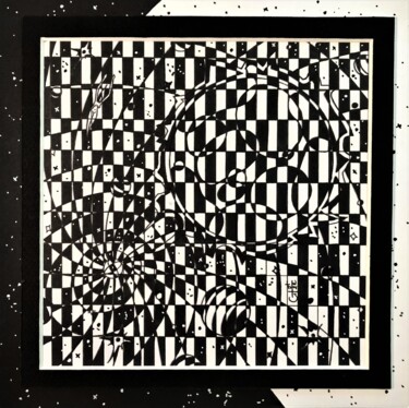 Drawing titled "(23) - union cosmiq…" by Vincent Gibert, Original Artwork, Marker