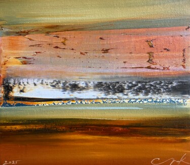 Painting titled "Movement. 2025" by Katsiaryna Sumarava, Original Artwork, Oil