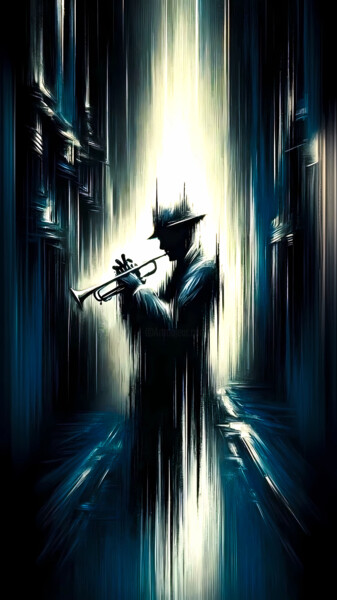 数字艺术 标题为“Whispers In The Dark” 由Soulful Spectres, 原创艺术品, AI生成的图像
