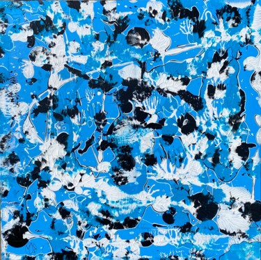 Peinture intitulée "Suggestion" par Marie-Dominique Willemot, Œuvre d'art originale, Acrylique Monté sur Châssis en bois