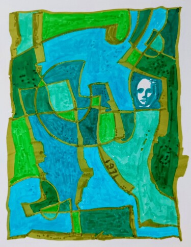 제목이 "Extremely short gre…"인 그림 Milto Sideris로, 원작, 마커