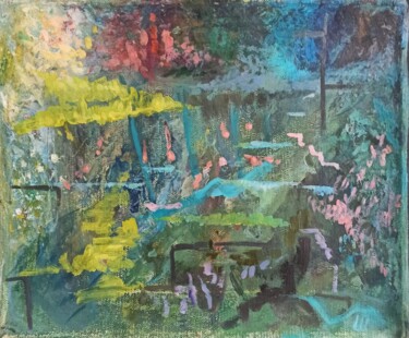 Rays of Inner Light 绘画 标题为“Rays of Inner Light” 由Shaliko Saghatelyan, 原创艺术品, 油
