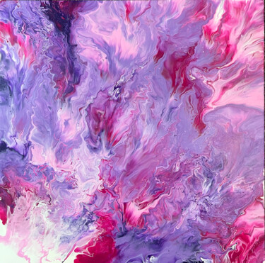绘画 标题为“Purple storm” 由Anitchka, 原创艺术品, 丙烯