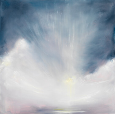 Pittura intitolato "The gift of light i…" da Jennifer Baker, Opera d'arte originale, Olio Montato su Telaio per barella in l…