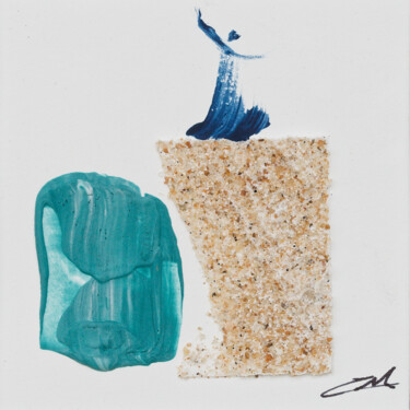 Painting titled "Le Pêcheur de l’Inf…" by Christophe Mentieres, Original Artwork, Acrylic