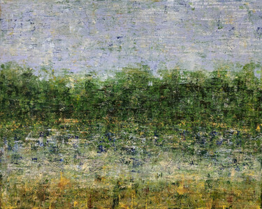 Escaped Land 07 Schilderij getiteld "Escaped Land 07" door Elise Eekhout, Origineel Kunstwerk, Olie Gemonteerd op Frame voor houten brancard