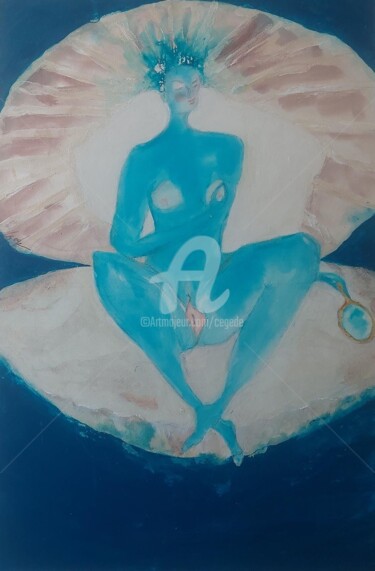 Peinture intitulée "Venus" par Cegede, Œuvre d'art originale, Acrylique