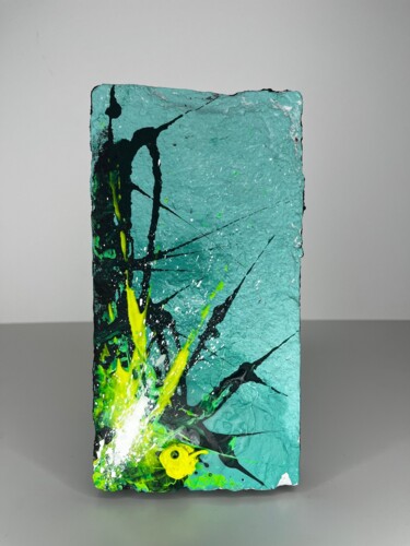 Peinture intitulée "Brik’s 0011" par Sébastien Gaonach, Œuvre d'art originale, Acrylique