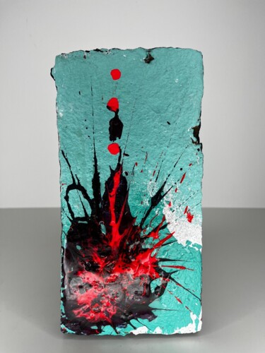 Peinture intitulée "Brik’s 0013" par Sébastien Gaonach, Œuvre d'art originale, Acrylique
