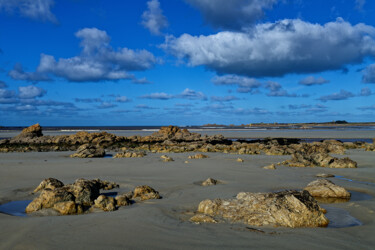 Photography titled "Plage de Toul an ou…" by Thierry Martin, Original Artwork, Digital Photography
