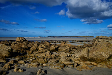 Fotografia intitulada "Plage de Toul an ou…" por Thierry Martin, Obras de arte originais, Fotografia digital
