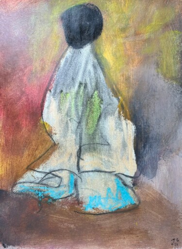 Sans titre 91 Peinture intitulée "Sans titre 91" par Michel Teulé, Œuvre d'art originale, Acrylique
