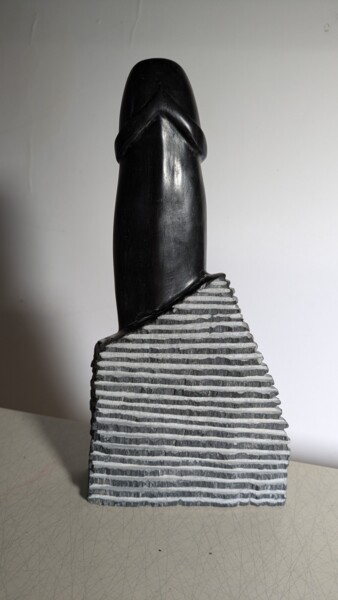Phalus Sculptuur getiteld "Phalus" door Tahir Gavrilovic, Origineel Kunstwerk, Steen