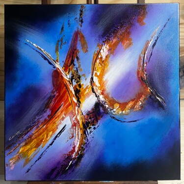 Peinture intitulée "Toile Ryokaï 40cm x…" par Raph' Art, Œuvre d'art originale, Acrylique