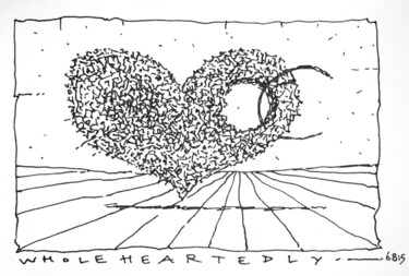 Pink Graffitisketches II - 3 / Wholeheartedly Dibujo titulada "Pink Graffitisketch…" por Milto Sideris, Obra de arte original, Tinta