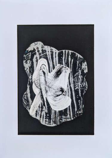 Collages titled "Morceaux choisis 01…" by Dé Chapelet, Original Artwork, Acrylic Mounted on Other rigid panel