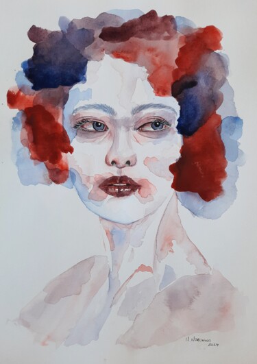 Peinture intitulée "s/ título" par Ana Noronha, Œuvre d'art originale, Aquarelle