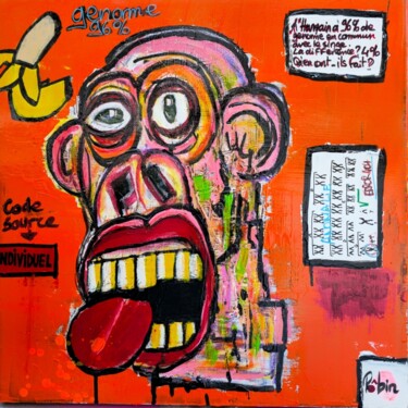 Peinture intitulée "MAGDA" par Robin Laffargue, Œuvre d'art originale, Acrylique Monté sur Châssis en bois