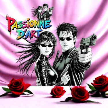 Artes digitais intitulada "Passionné D’art 02" por Art Passions, Obras de arte originais, Foto Montagem