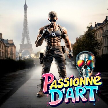 数字艺术 标题为“Passionné D’art 04” 由Art Passions, 原创艺术品, 照片蒙太奇