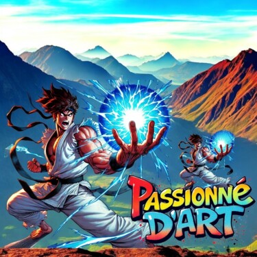 Fotografie mit dem Titel "Passionné D’art 08" von Art Passions, Original-Kunstwerk, Fotomontage