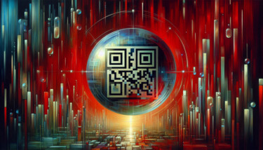 数字艺术 标题为“QRCODE >7” 由Modane, 原创艺术品, AI生成的图像