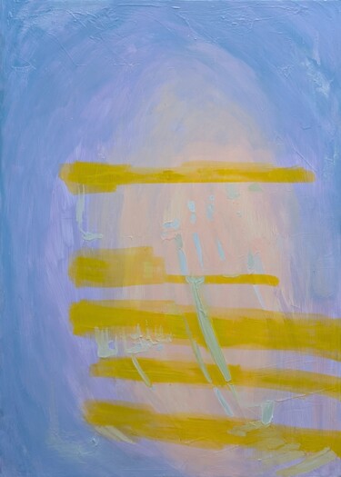 Pittura intitolato "12 PM" da Graziana Checchia Pantaleone, Opera d'arte originale, Acrilico Montato su Telaio per barella i…