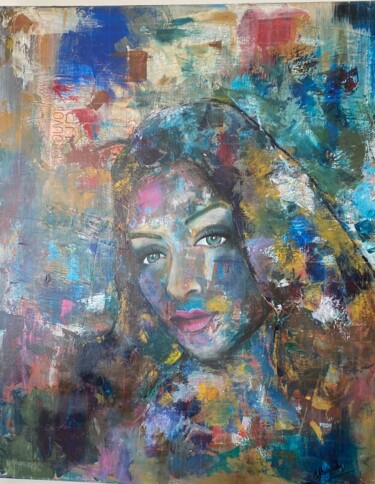 Pittura intitolato "Beauty" da Eduarda Almeida, Opera d'arte originale, Acrilico