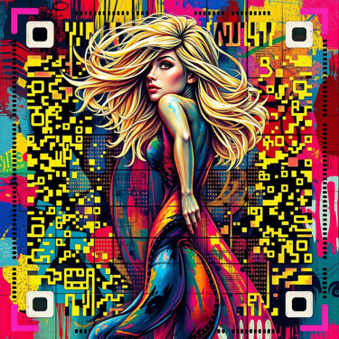 Digital Arts titled "BINARY MODE 1010" by Modane, Original Artwork, AI generated image