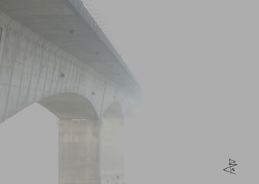 Photographie intitulée "Brume matinale" par David Bidon, Œuvre d'art originale, Photographie numérique