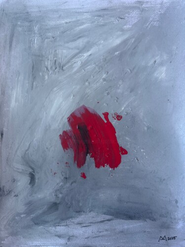 Schilderij getiteld "Forbidden Love (IV)" door Aatmica Ojha, Origineel Kunstwerk, Acryl