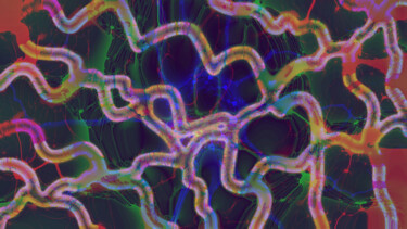 Digitale Kunst getiteld "Mysterious_2" door Laugh Divine, Origineel Kunstwerk, 2D Digital Work