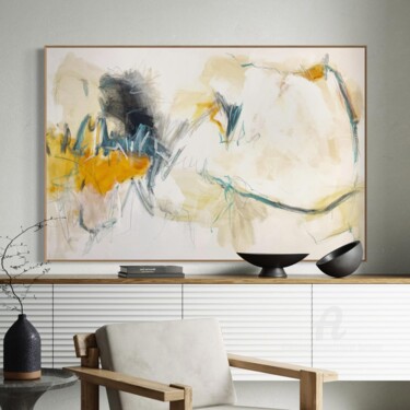 Peinture intitulée "Coast Walk" par Cheryl Harrison, Œuvre d'art originale, Acrylique