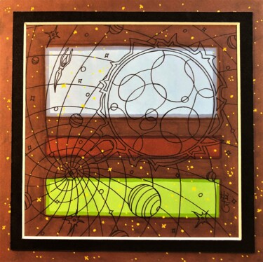 Tekening getiteld "(46) - union cosmiq…" door Vincent Gibert, Origineel Kunstwerk, Marker