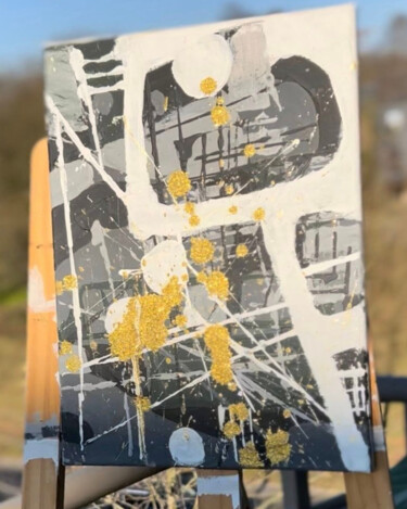 绘画 标题为“Verseau 3” 由Mo’S Art, 原创艺术品, 丙烯