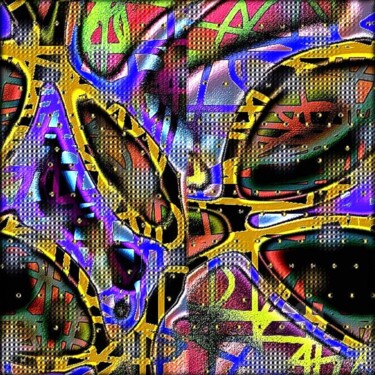 数字艺术 标题为“VARIATION "818"” 由Christa Kloß, 原创艺术品, 2D数字工作