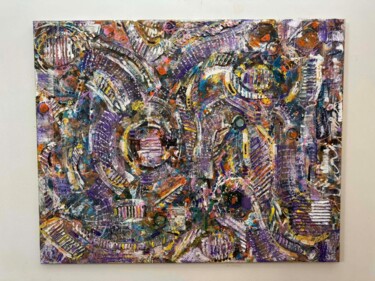 Pintura titulada ""Shut up and Jive"" por Seth Wallytowski Artbysethw, Obra de arte original, Acrílico