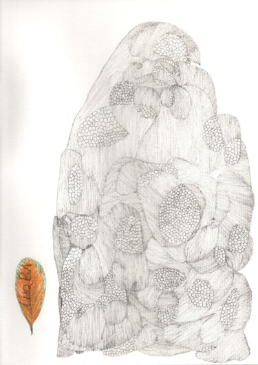 Drawing titled "Luo Ba" by Victoria Fadhila Abessi, Original Artwork, Ink