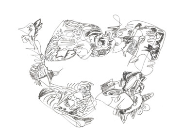 印花与版画 标题为“Pangée 10” 由Rémy Verneuil, 原创艺术品, 数字打印