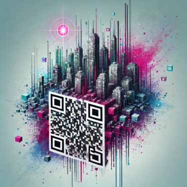 "Technological Dawn" Digital Arts titled ""Technological Dawn"" by Ardana, Original Artwork, AI generated image