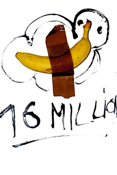Photographie intitulée "La banane" par José Espiguinha, Œuvre d'art originale, Photographie numérique