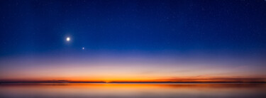 Photographie intitulée "Nuit Sidérale II" par Philip Richard, Œuvre d'art originale, Photographie numérique Monté sur Plexig…