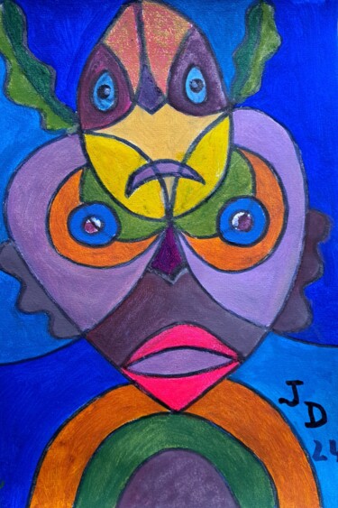 Peinture intitulée "Les   Dépités" par Jacques Desvaux (JD), Œuvre d'art originale, Acrylique