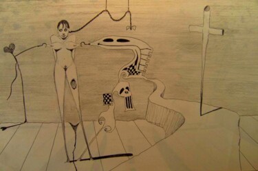 Studies for future potential masterpieces - 5 Drawing titled "Studies for future…" by Milto Sideris, Original Artwork, Ballpoint pen