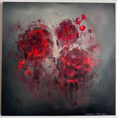 Peinture intitulée "NUE" par Eva Nebraun, Œuvre d'art originale, Huile