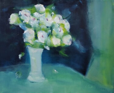 绘画 标题为“Résonance Florale” 由Florence Trottoli, 原创艺术品, 丙烯