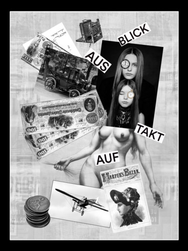Auftakt Digital Arts titled "Auftakt" by Folker Reinhold Peter Pritsch, Original Artwork, Digital Collage