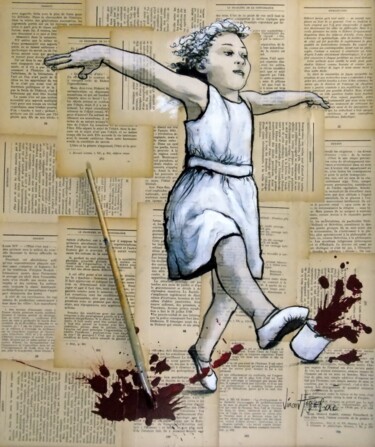Peinture intitulée "La peinture" par Vincent Tessier Xxc, Œuvre d'art originale, Acrylique