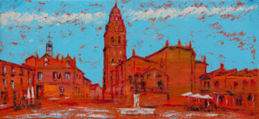 Peinture intitulée "Alaejos Spain Main…" par Denis Kuvayev, Œuvre d'art originale, Acrylique Monté sur Châssis en bois