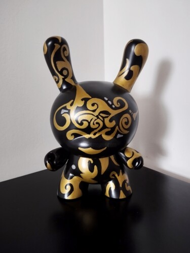 Sculpture intitulée "Harold" par Carole Carpier, Œuvre d'art originale, Acrylique